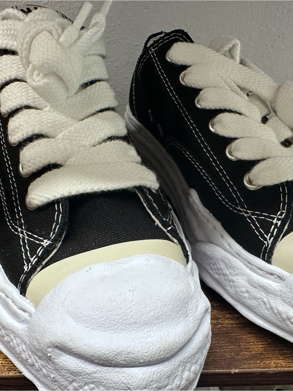 Maison Mihara Yasuhiro Hank OG Sole Canvas Low